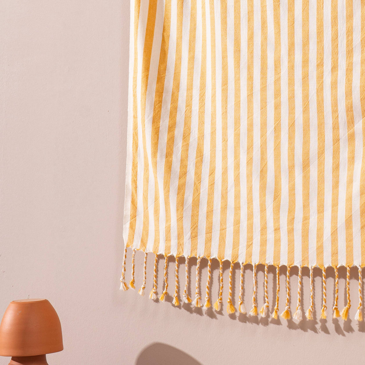 Zebra stripe Turkish beach towel, 33x66 in, flat-woven peshtemal in four colours | Kikoya