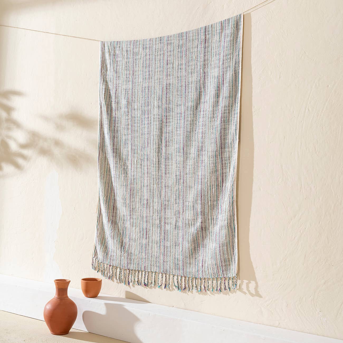 Bath Beach Towels Mid Weight Rustic Vintage Feel Pre-Washed