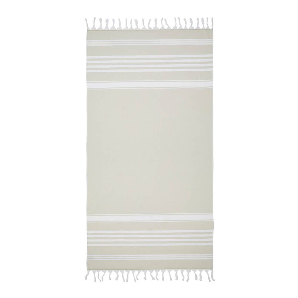 Albatros Turkish Towels Beach Bath Spa Beauty Terry-backed
