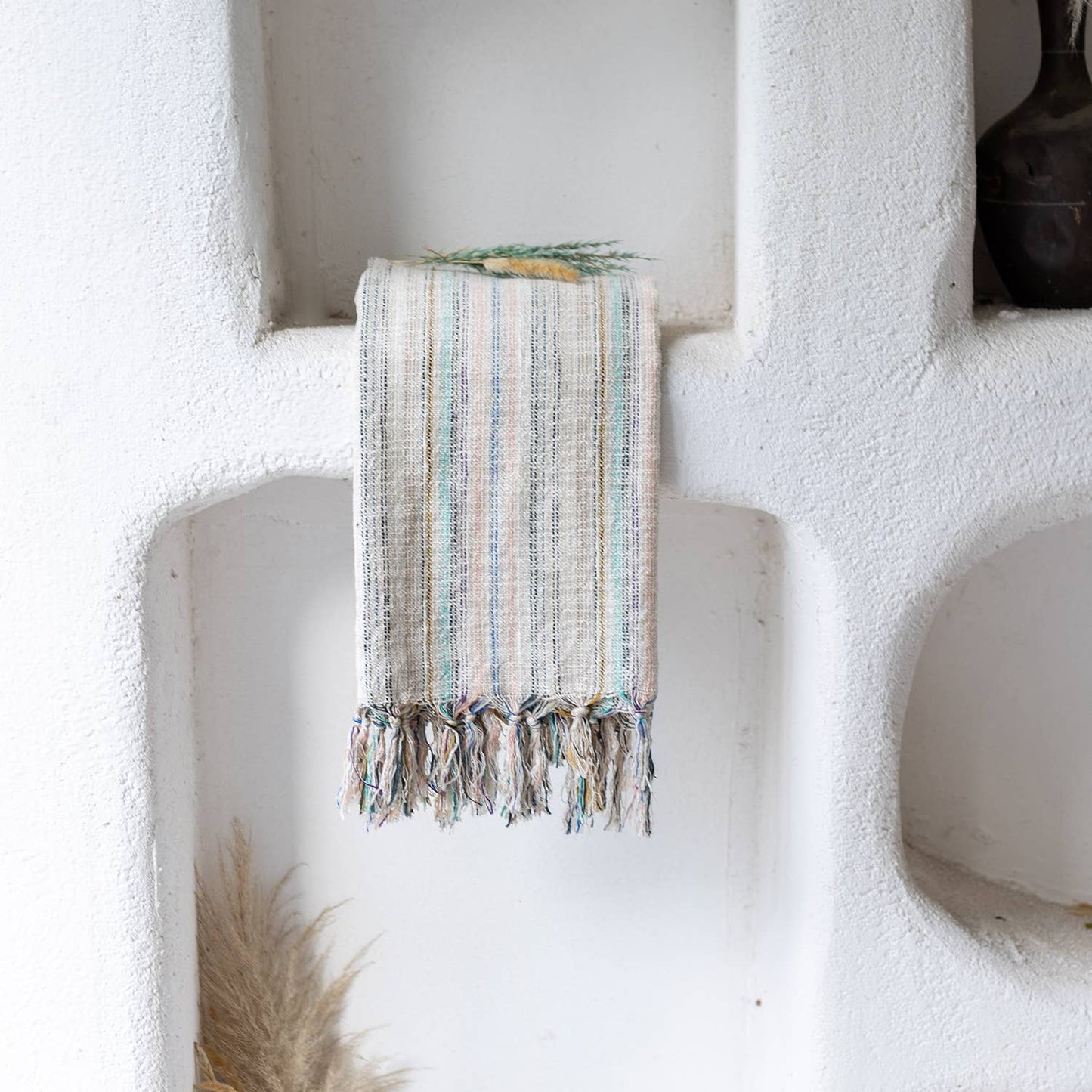 Bath Beach Towels Mid Weight Rustic Vintage Feel Pre-Washed