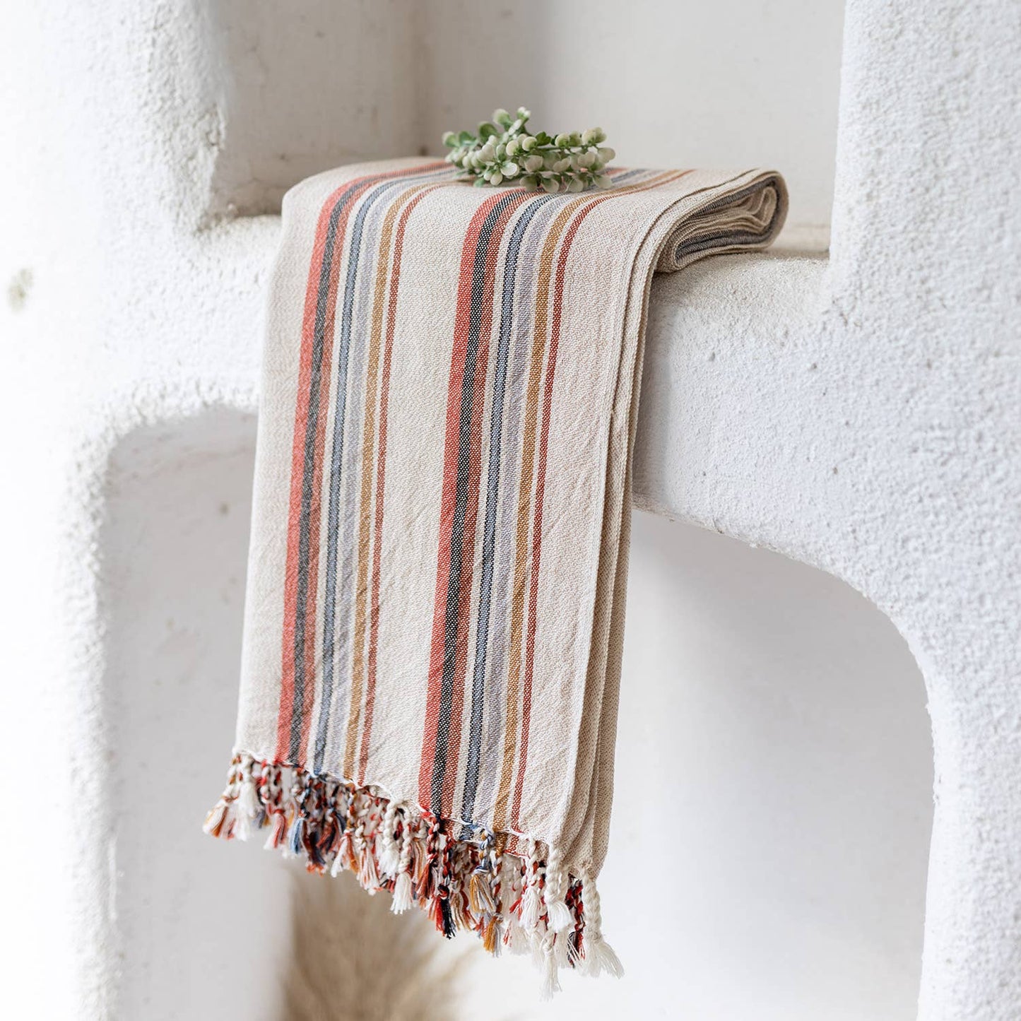 Bath Beach Towels Mid Weight Rustic Vintage Feel Pre-Washed