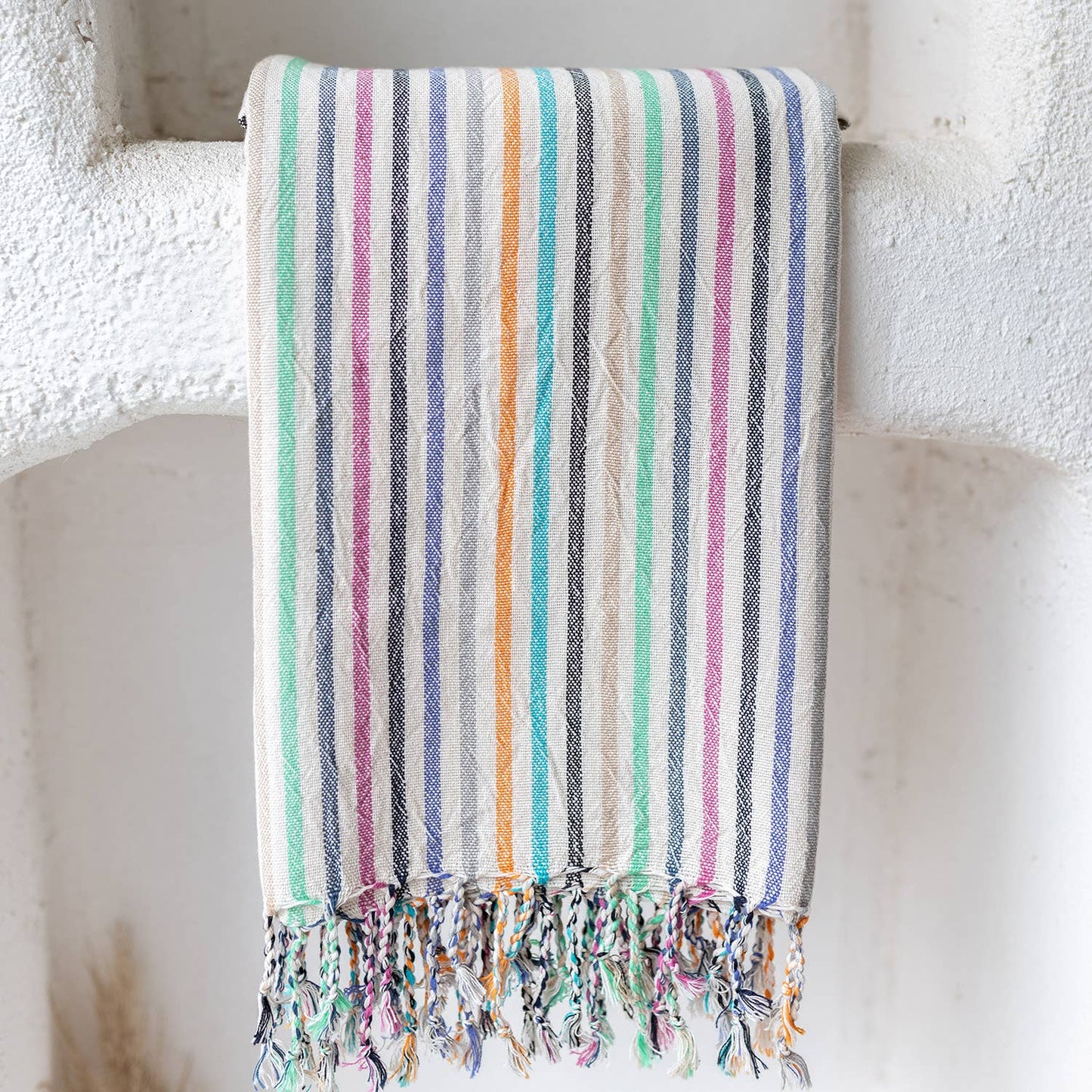 Bath Beach Towels Mid Weight Rustic Vintage Feel Pre-Washed