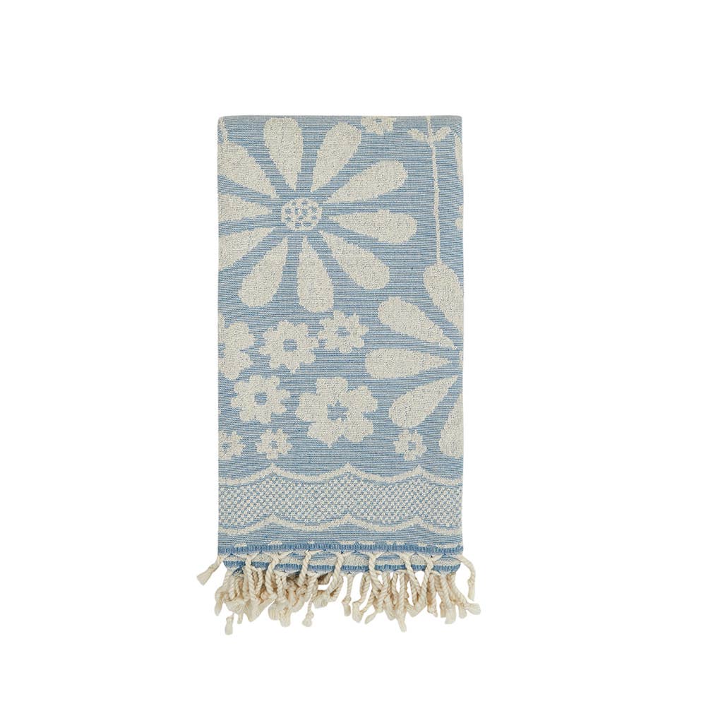 Daisy Turkish Terry Beach Bath Towels 100% Cotton 36x66 Spa