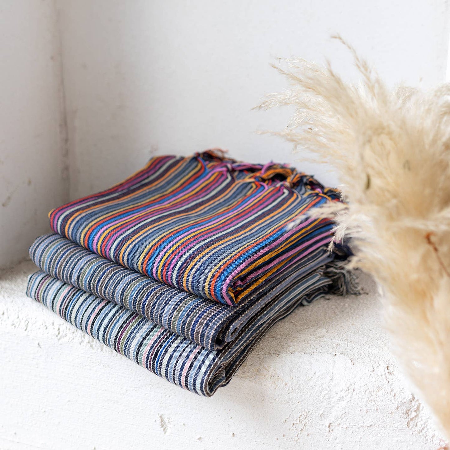 Bath Beach Towels Mid Weight Rustic Vintage Feel Pre-Washed
