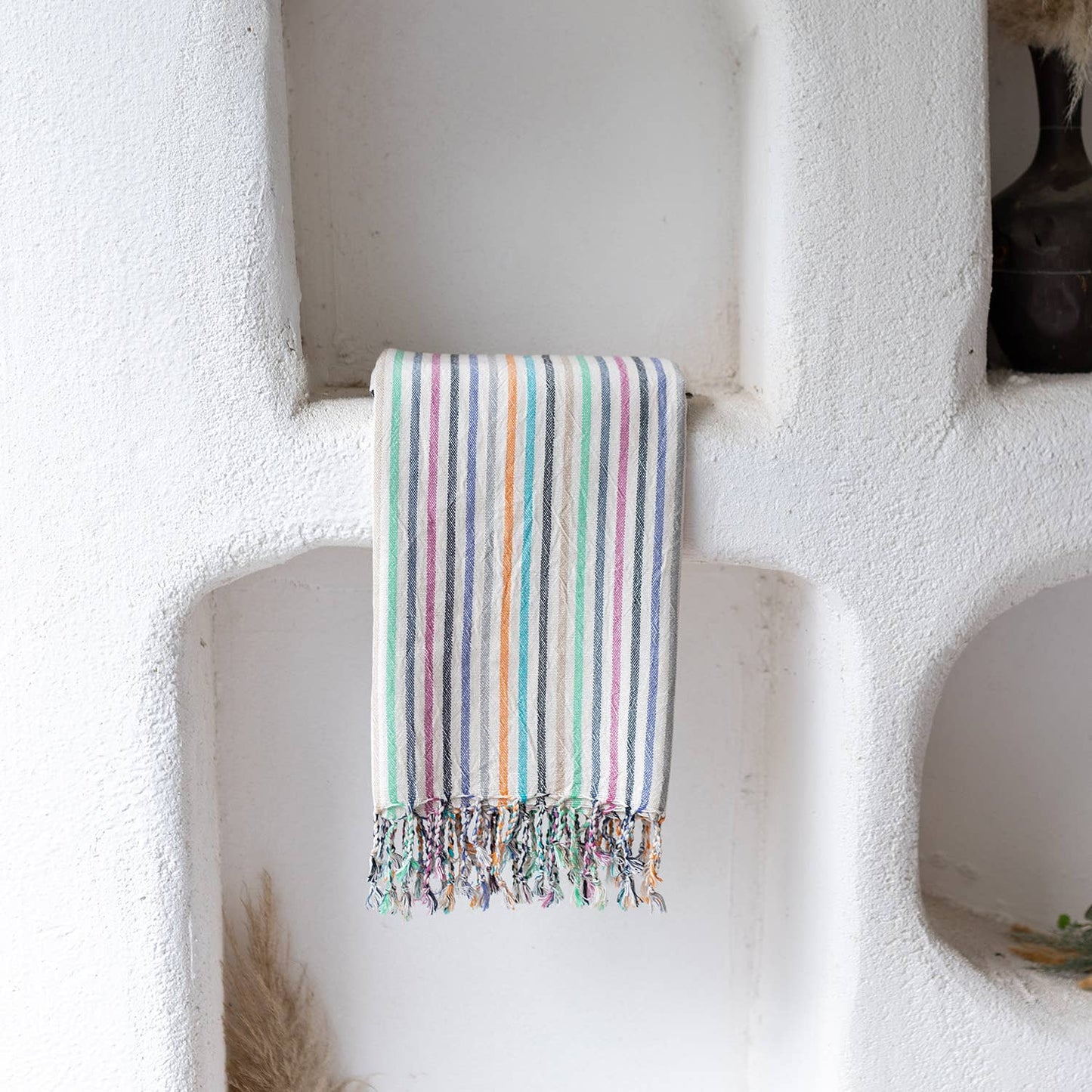 Bath Beach Towels Mid Weight Rustic Vintage Feel Pre-Washed