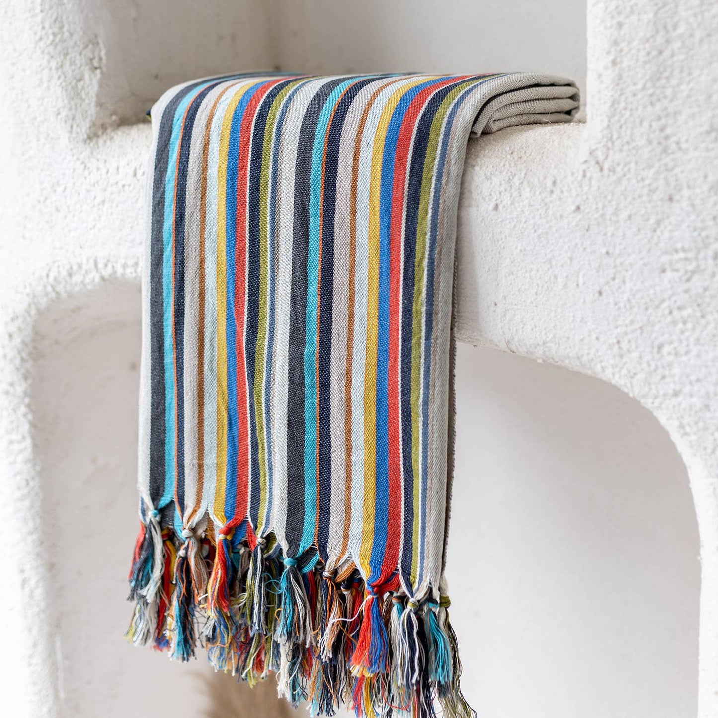 Bath Beach Towels Mid Weight Rustic Vintage Feel Pre-Washed