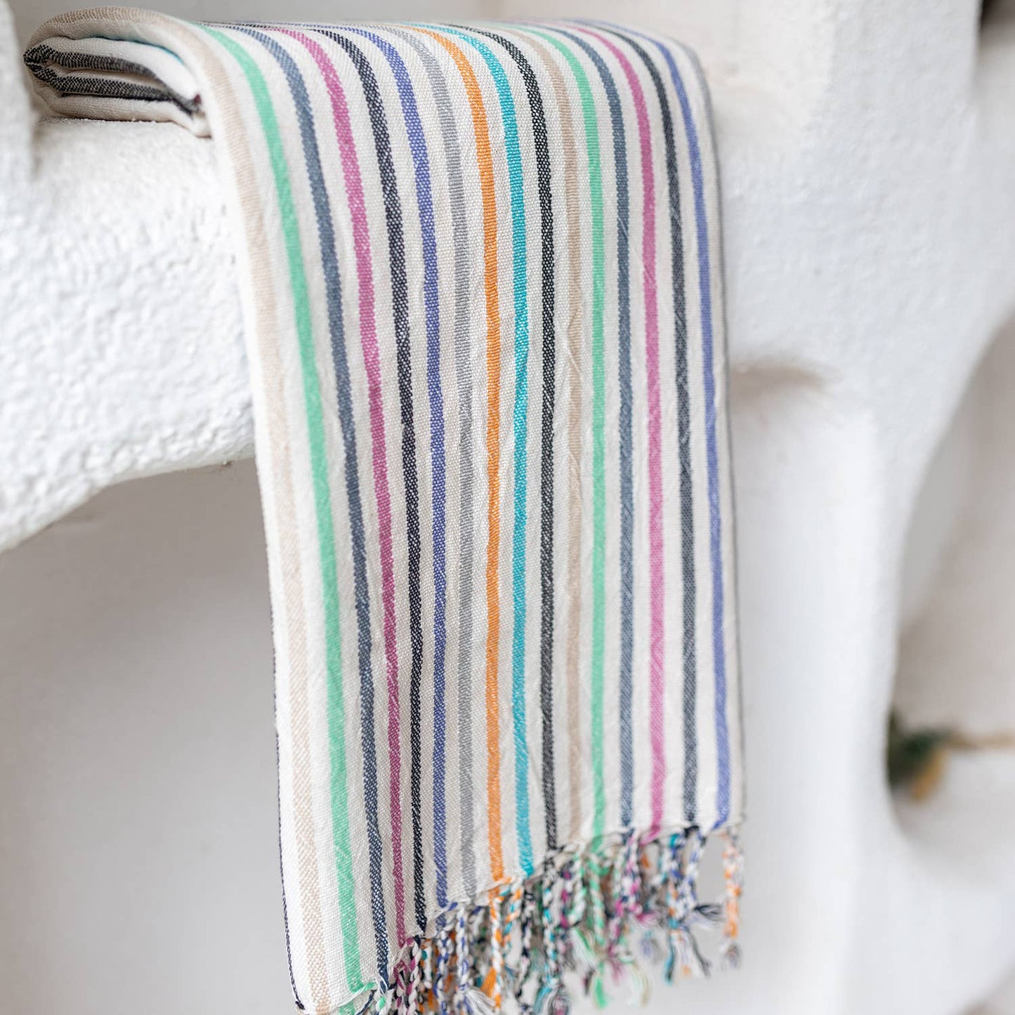 Bath Beach Towels Mid Weight Rustic Vintage Feel Pre-Washed