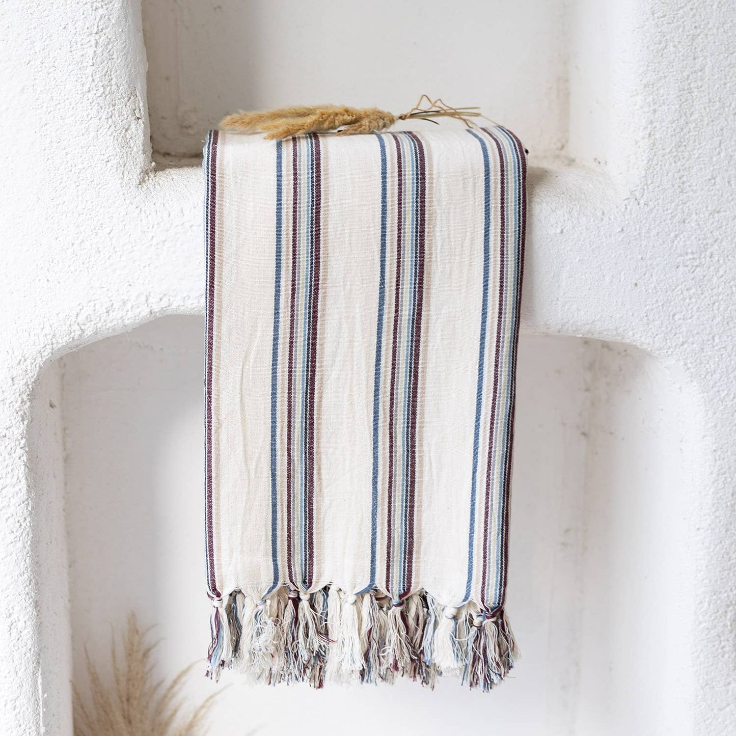 Bath Beach Towels Mid Weight Rustic Vintage Feel Pre-Washed
